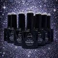AVP Gel Colour - Bundle of 12 Random Diamond Flash Gel 12ml