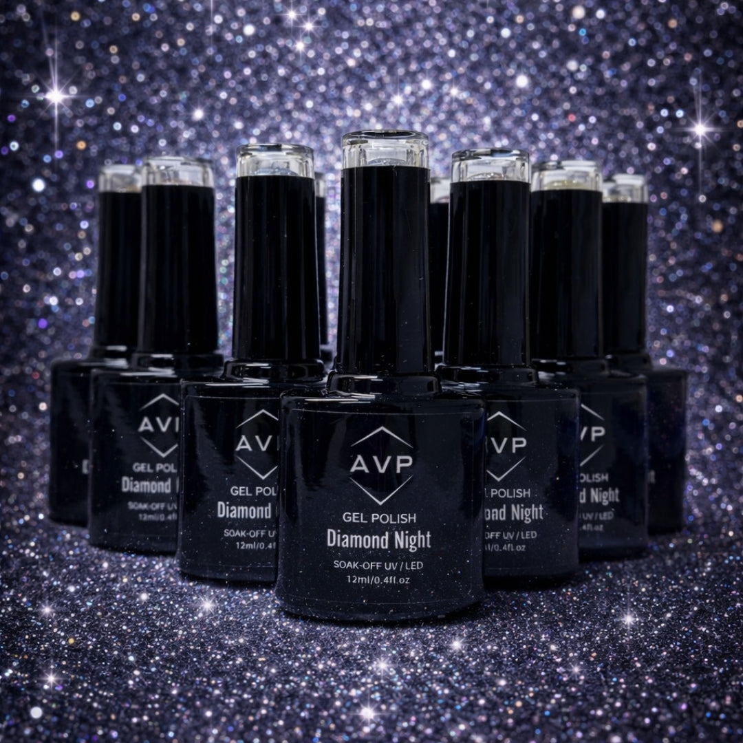 AVP Gel Colour - Bundle of 12 Random Diamond Flash Gel 12ml