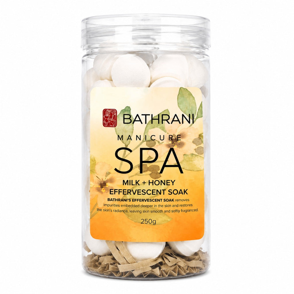 BATHRANI SPA Effervescent Soak – Manicure & Pedicure Hand & Foot Spa Treatment