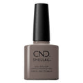 CND SHELLAC™ Above My Pay Gray-ed Gel Polish 7.3ml bottle on white background