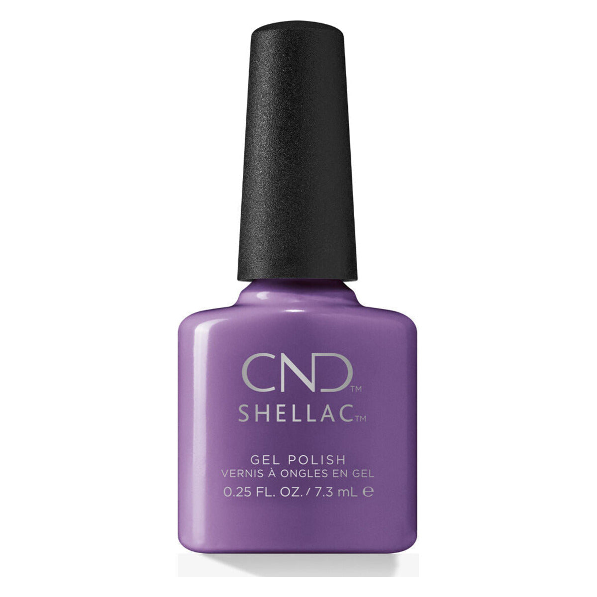CND SHELLAC™ absolutely radishing Gel Polish 7.3ml bottle on white background