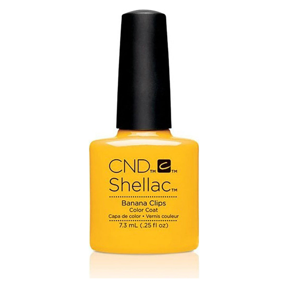 CND SHELLAC™ Banana clips Gel Polish 7.3ml – HEMA & TPO Free bottle on white background