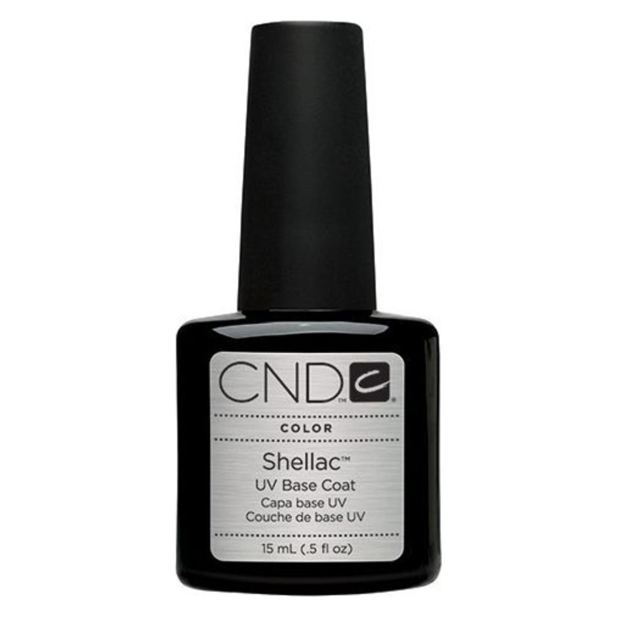 CND SHELLAC™ Base Coat 15ml – HEMA & TPO Free bottle on white background