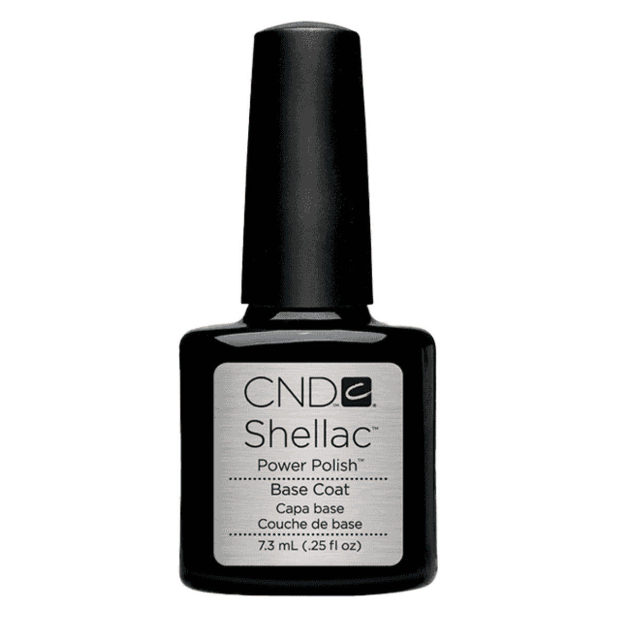 CND SHELLAC™ Base Coat 7.3ml – HEMA & TPO Free bottle on white background