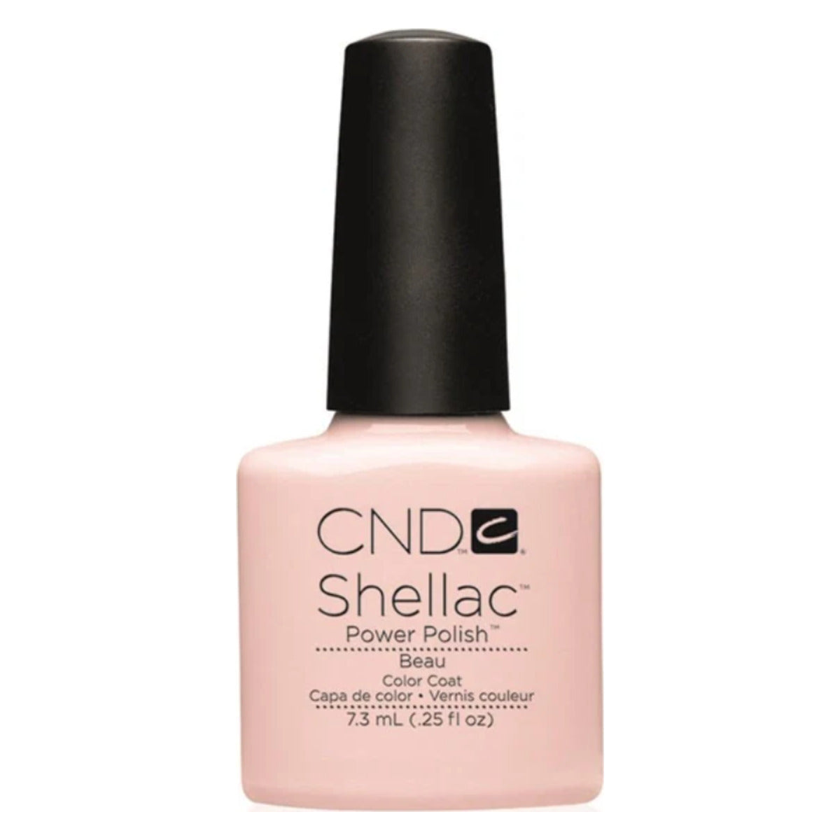 CND SHELLAC™ Beau Gel Polish 7.3ml – HEMA & TPO Free bottle on white background
