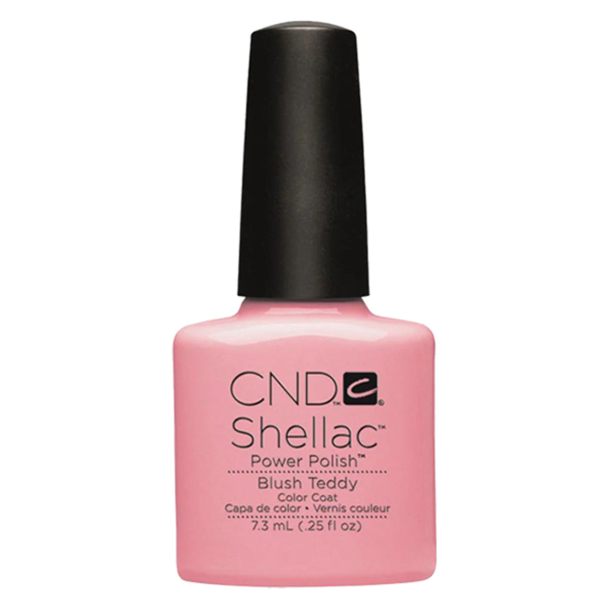 CND SHELLAC™ Blush Teddy Gel Polish 7.3ml – HEMA & TPO Free bottle on white background