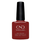 CND SHELLAC™ Bordeaux Babe Gel Polish 7.3ml – HEMA & TPO Free bottle on white background