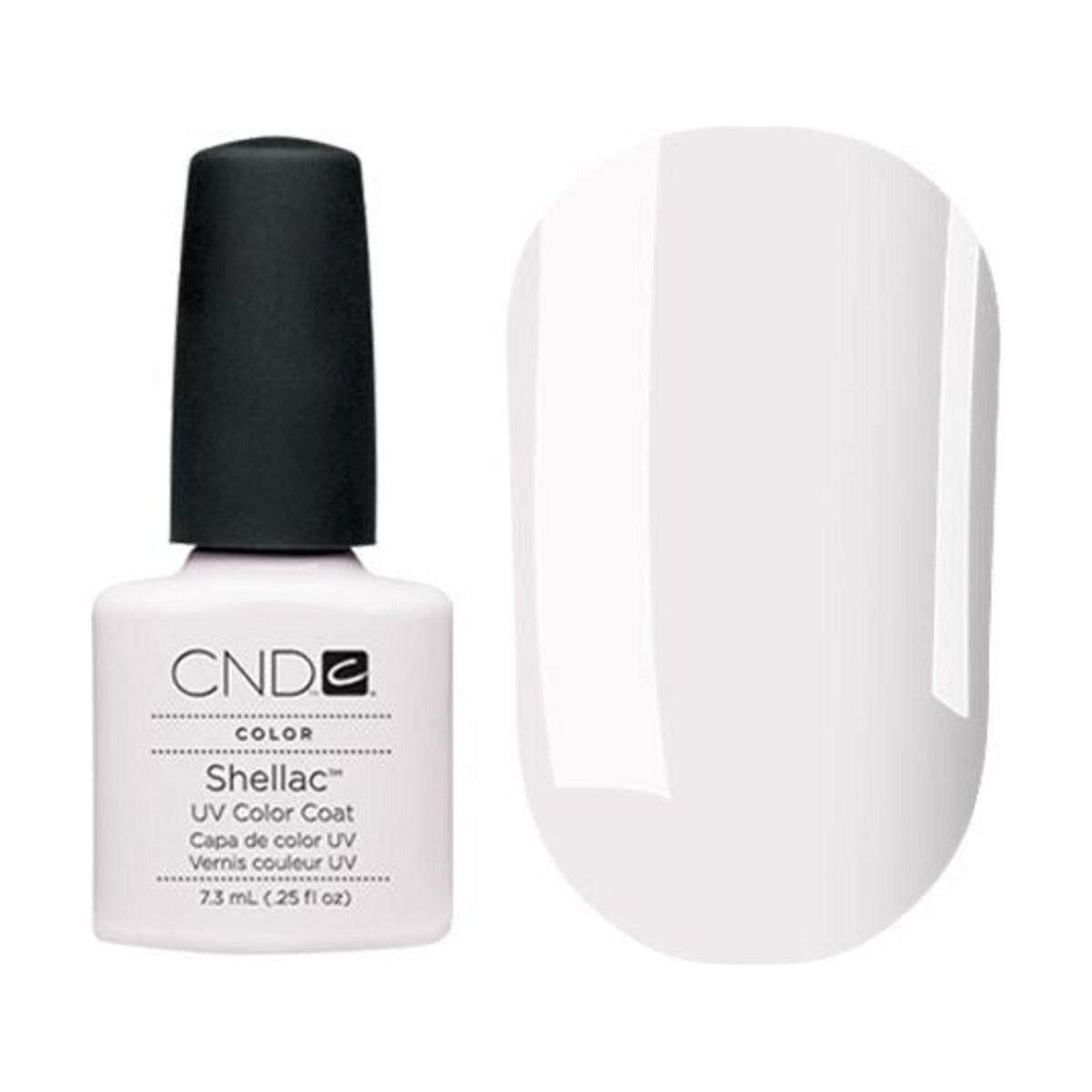 CND SHELLAC™ Cream Puff Gel Polish 7.3ml – HEMA & TPO Free bottle on white background