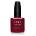 CND SHELLAC™ Crimson Sash Gel Polish 7.3ml – HEMA & TPO Free bottle on white background