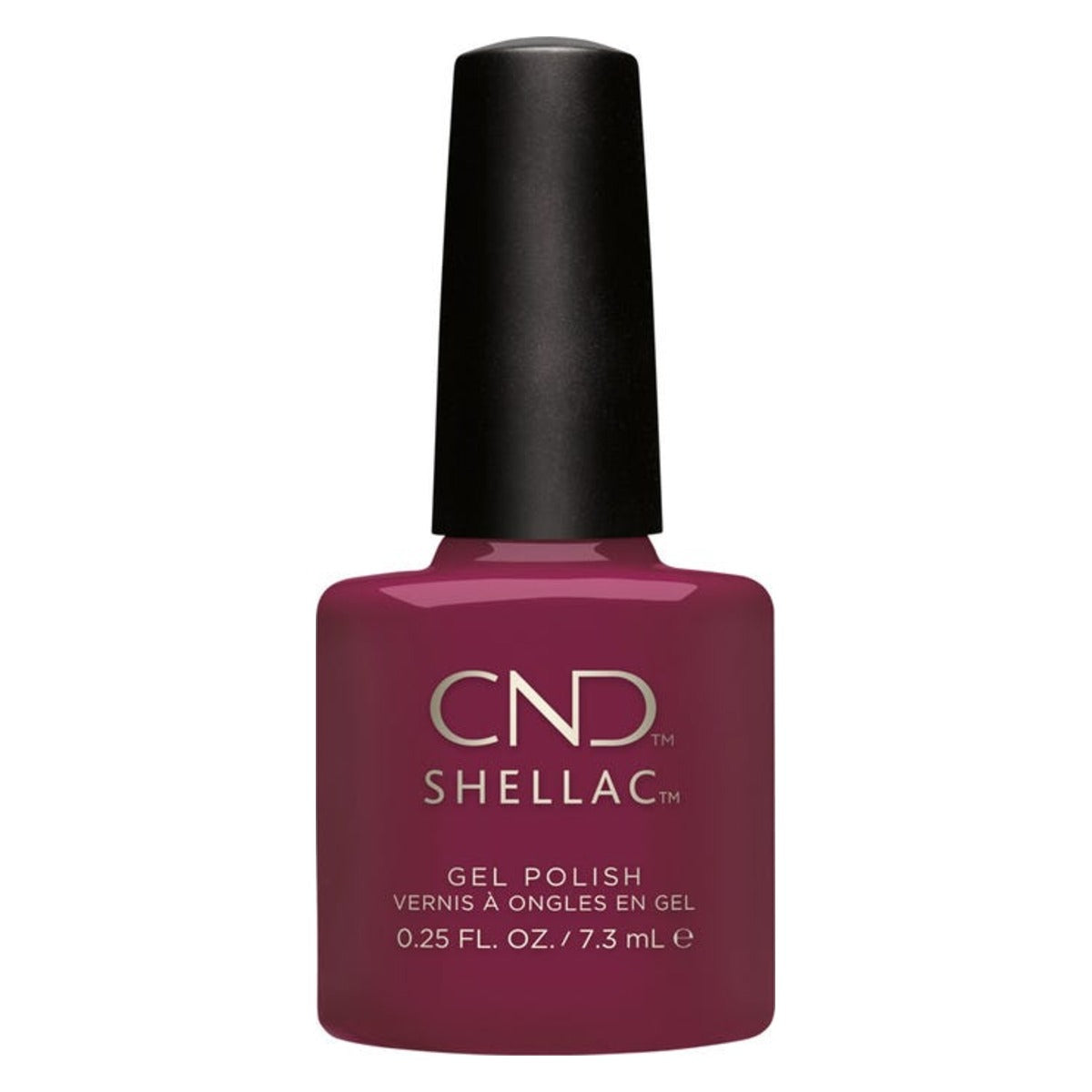 CND SHELLAC™ Decadence Gel Polish 7.3ml – HEMA & TPO Free bottle on white background