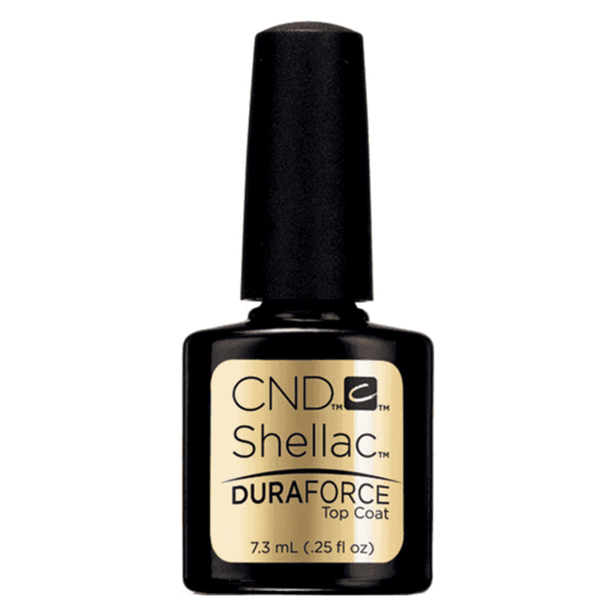 CND SHELLAC™ Duraforce Top Coat 7.3ml – HEMA & TPO Free bottle on white background
