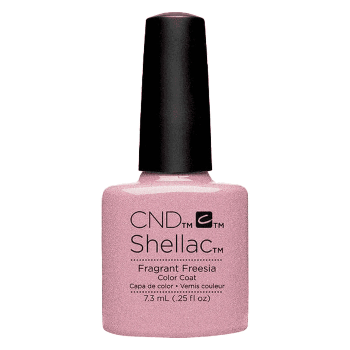 CND SHELLAC™ Fragrant Freesia Gel Polish 7.3ml bottle on white background