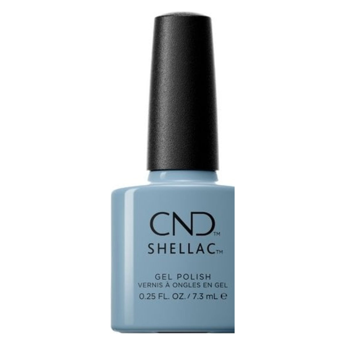 CND SHELLAC™ Frosted Seaglass Gel Polish 7.3ml bottle on white background