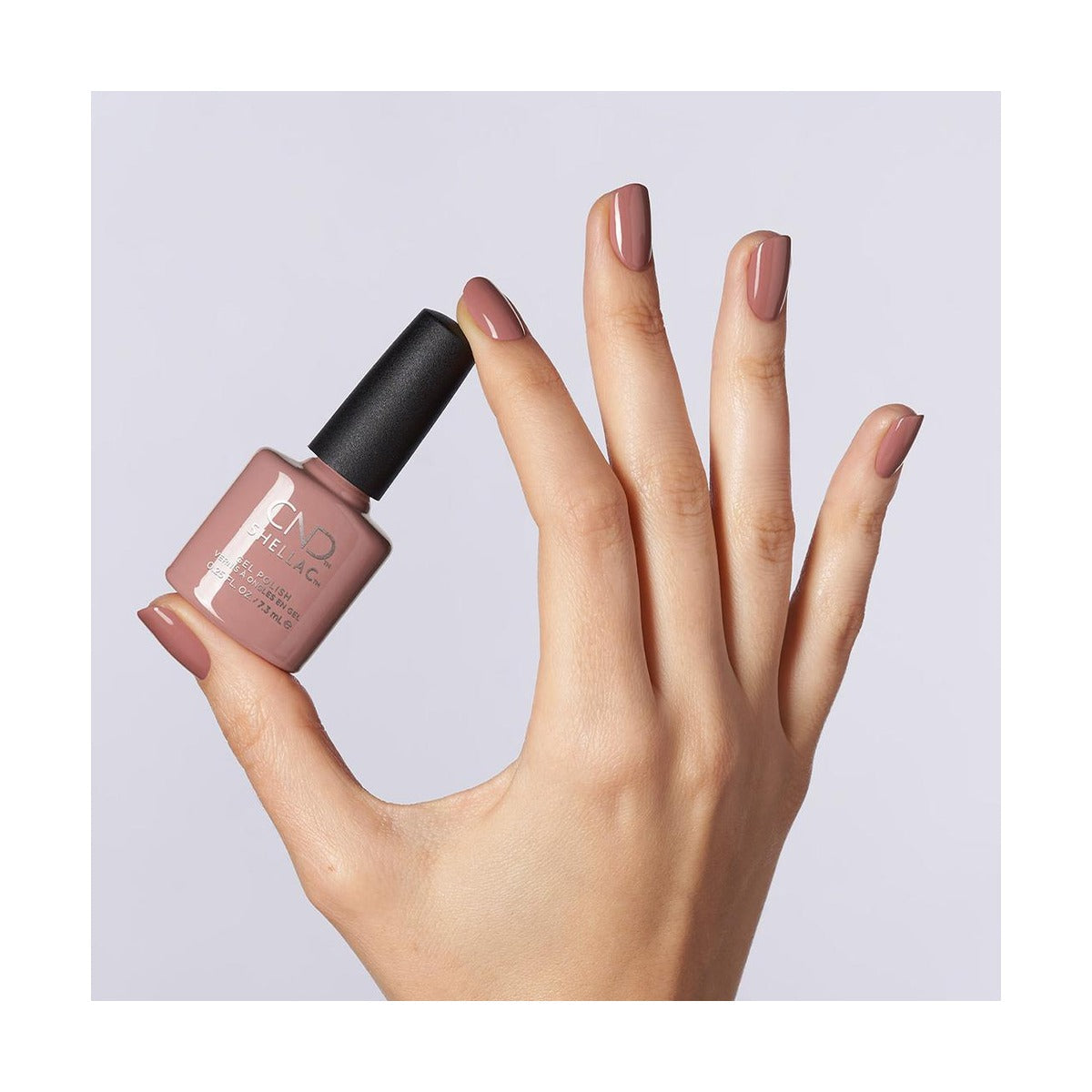 CND SHELLAC™ Fuji Love Gel Polish 7.3ml – HEMA & TPO Free bottle on white background