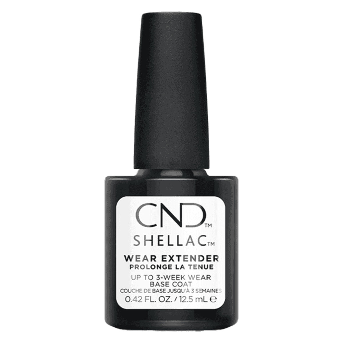 CND Shellac Gel Polish TPO Free 12.5ml - Wear Extender Base Coat bottle on white background
