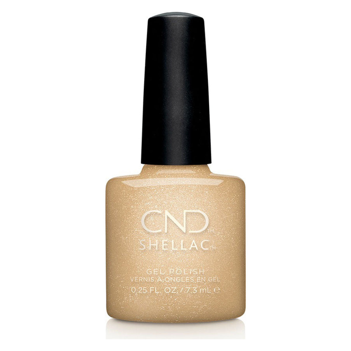 CND SHELLAC™ get that gold Gel Polish 7.3ml – HEMA & TPO Free bottle on white background