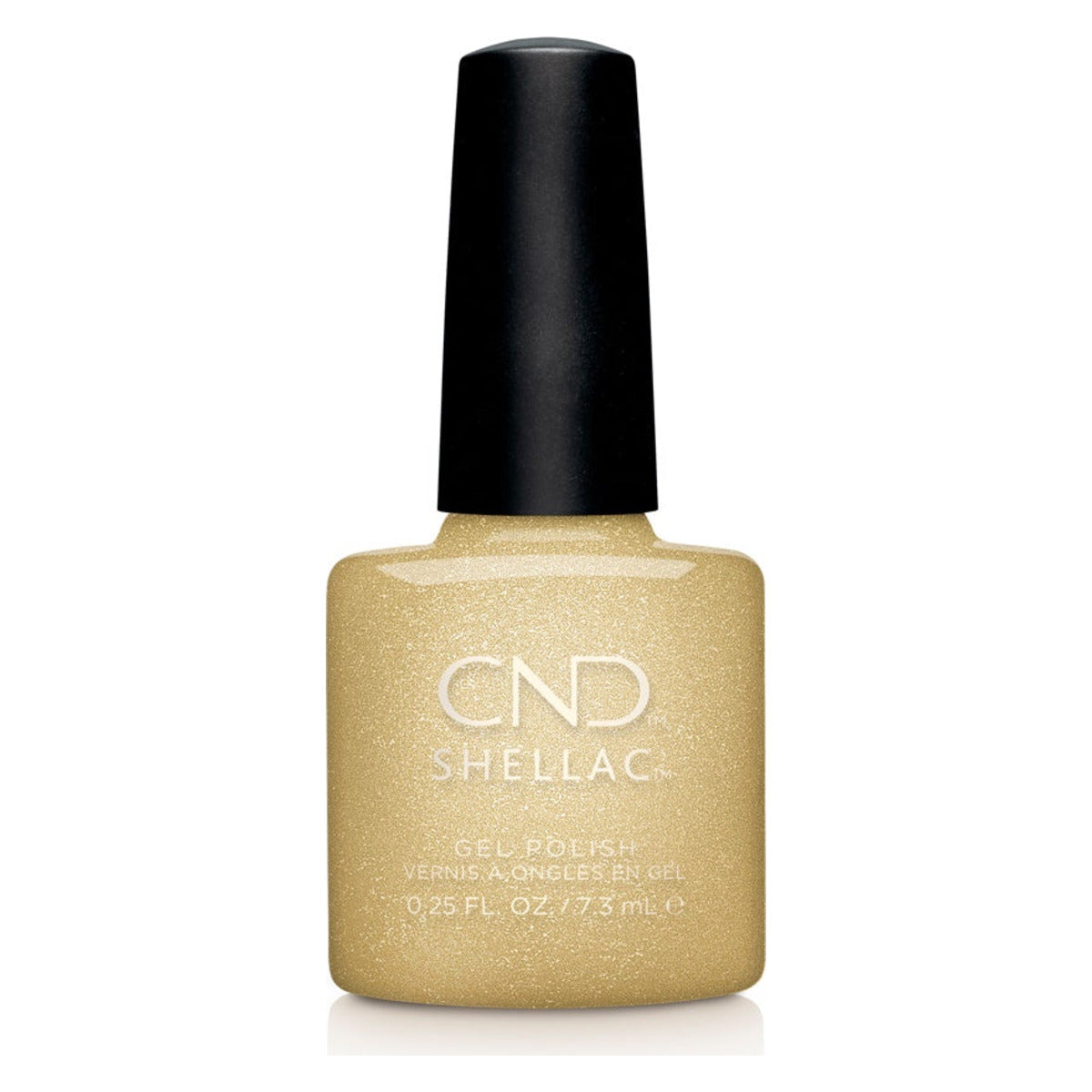 CND SHELLAC™ glitter sneakers Gel Polish 7.3ml bottle on white background