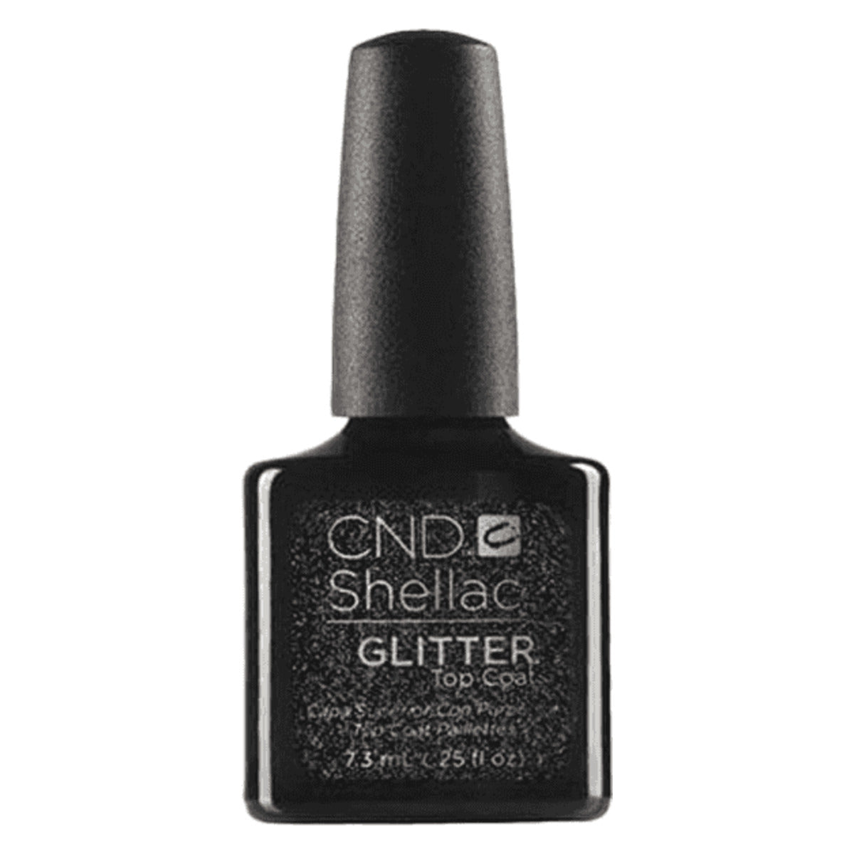CND SHELLAC™ Glitter Top Coat 7.3ml – HEMA & TPO Free bottle on white background