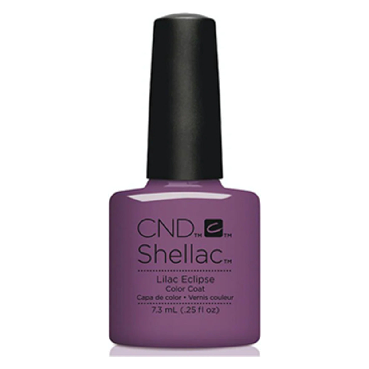 CND SHELLAC™ Lilac Eclipse Gel Polish 7.3ml – HEMA & TPO Free bottle on white background