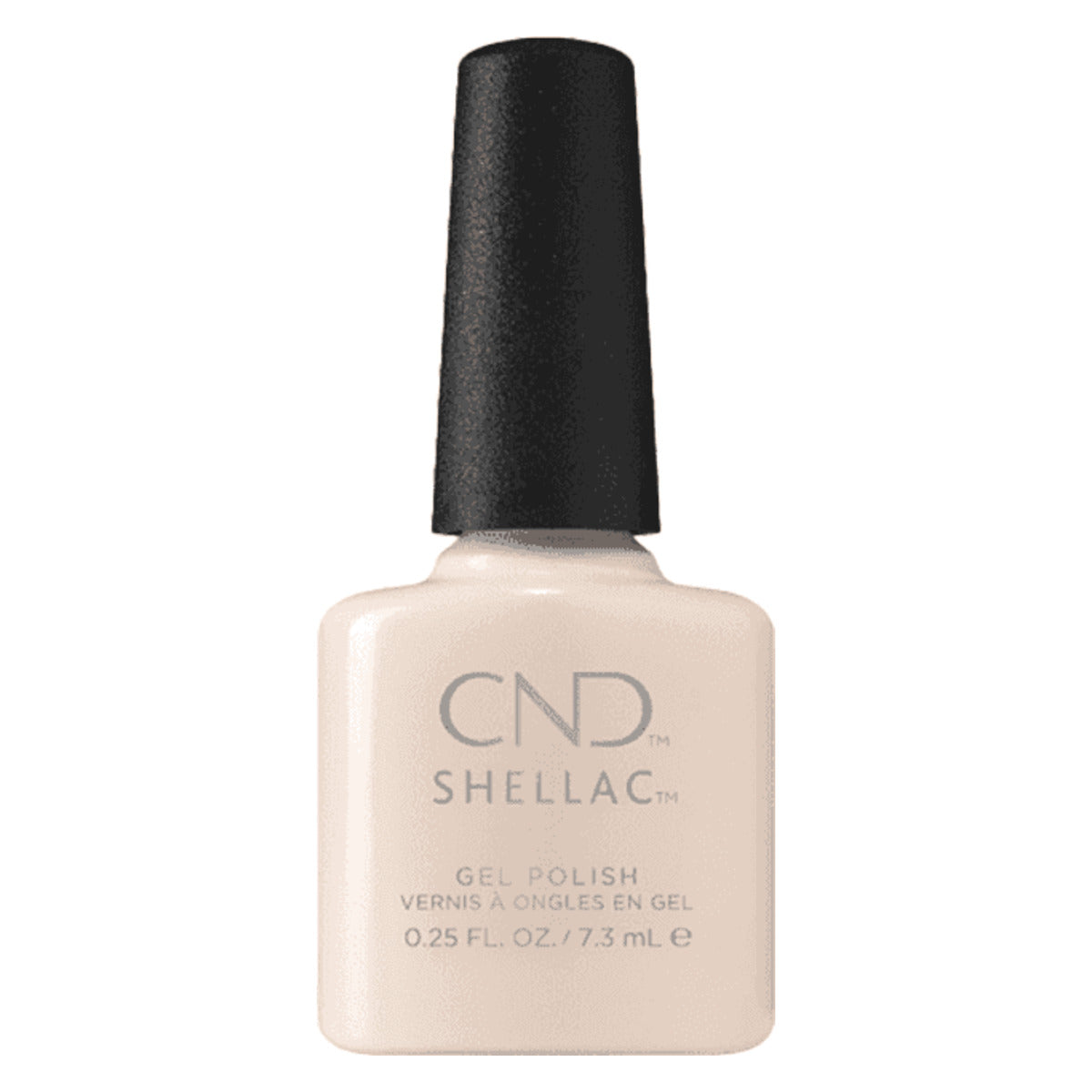 CND SHELLAC™ Linen Luxury Gel Polish 7.3ml bottle on white background
