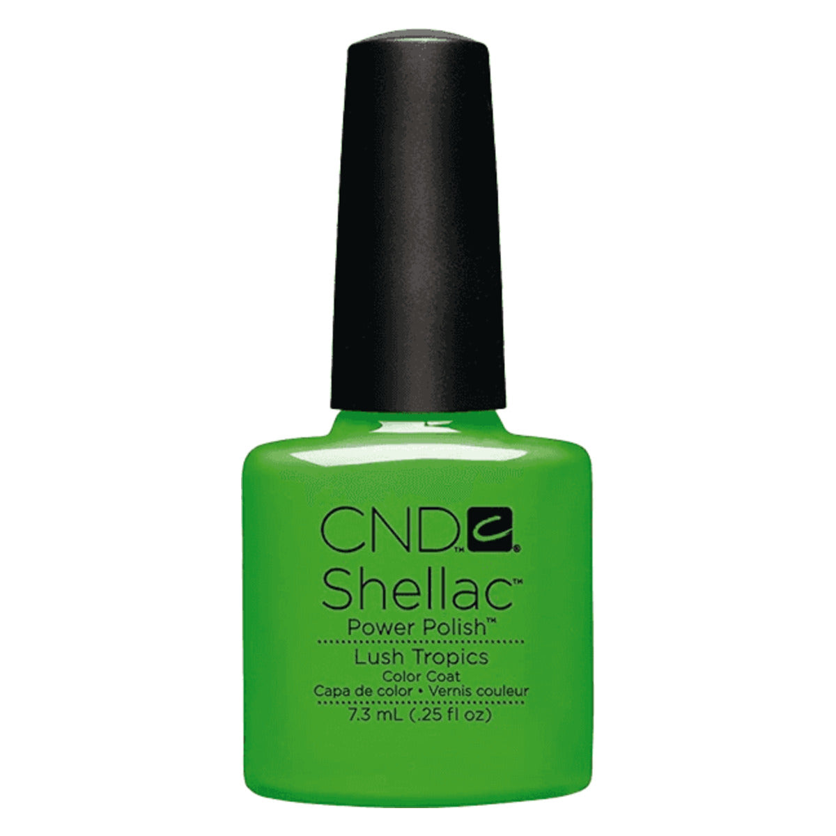 CND SHELLAC™ Lush Tropics Gel Polish 7.3ml bottle on white background
