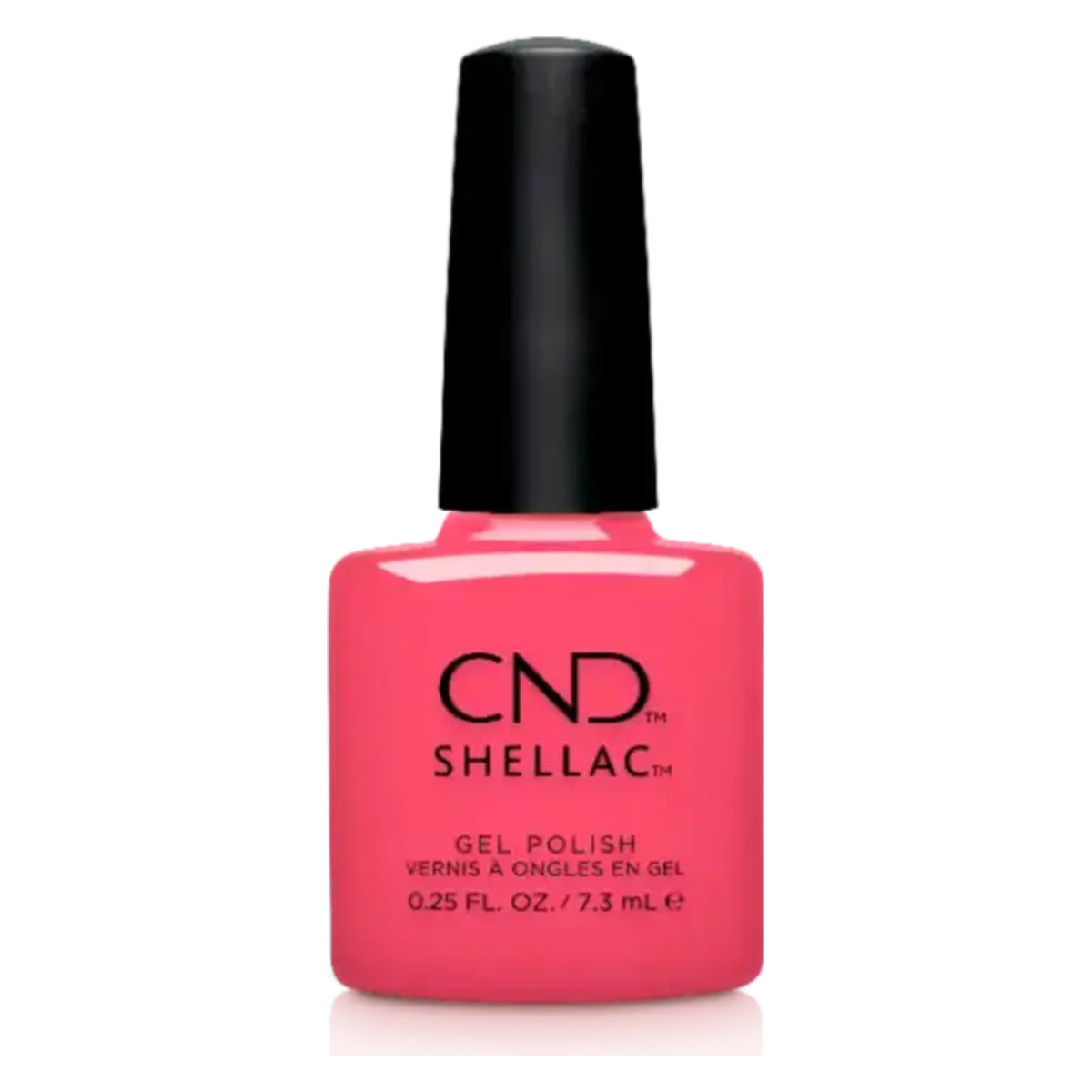 CND SHELLAC™ Magenta Sky Gel Polish 7.3ml bottle on white background