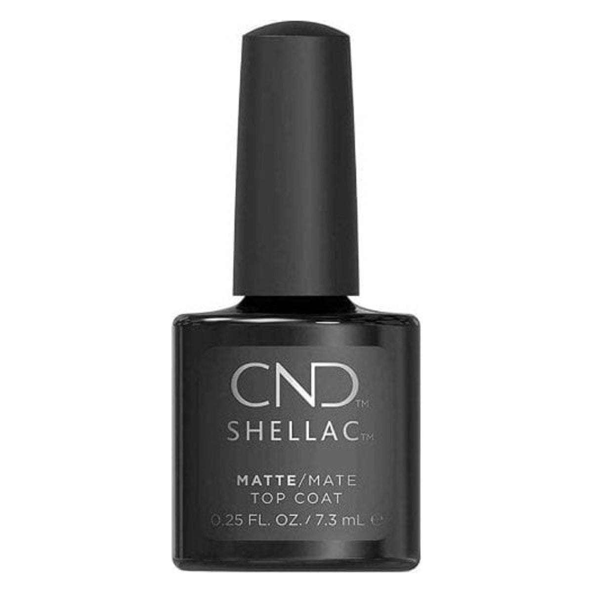 CND SHELLAC™ Matte Top Coat 7.3ml – HEMA & TPO Free bottle on white background