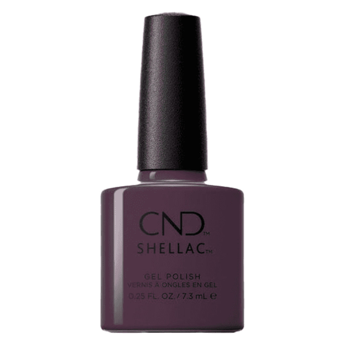CND SHELLAC™ Mulberry Tart Gel Polish 7.3ml bottle on white background