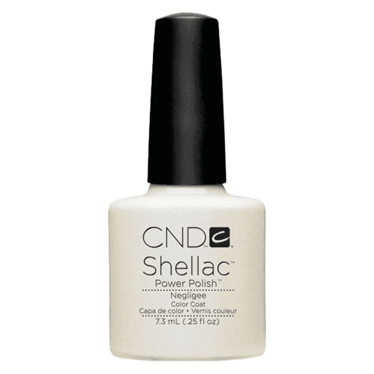 CND SHELLAC™ Negligee Gel Polish 7.3ml – HEMA & TPO Free bottle on white background