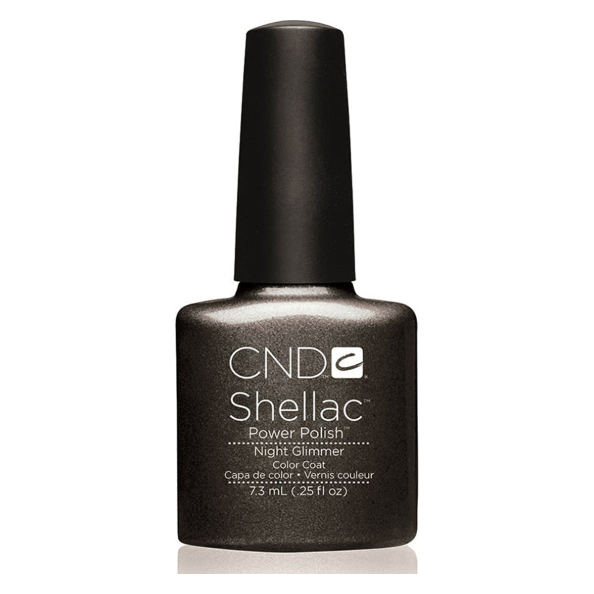 CND SHELLAC™ Night Glimmer Gel Polish 7.3ml bottle on white background