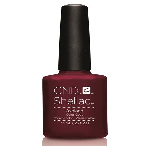 CND SHELLAC Oxblood 7.3ml bottle