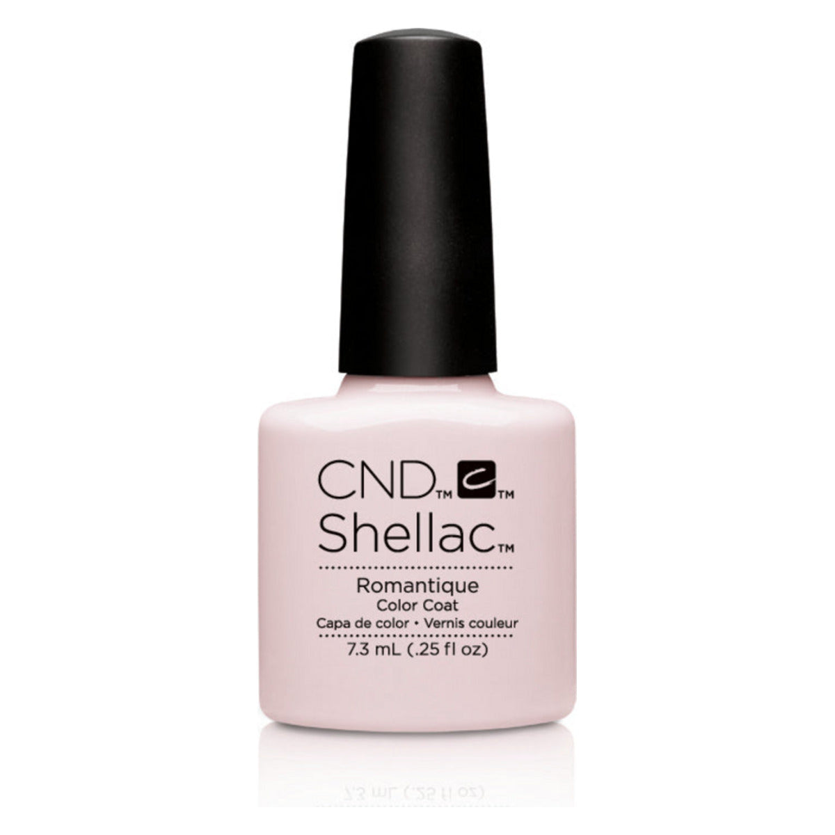 CND SHELLAC™ Romantique Gel Polish 7.3ml – HEMA & TPO Free bottle on white background