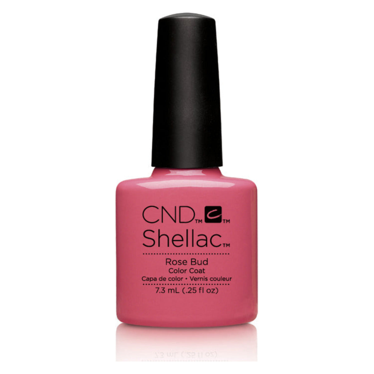 CND SHELLAC™ Rose Bud Gel Polish 7.3ml – HEMA & TPO Free bottle on white background