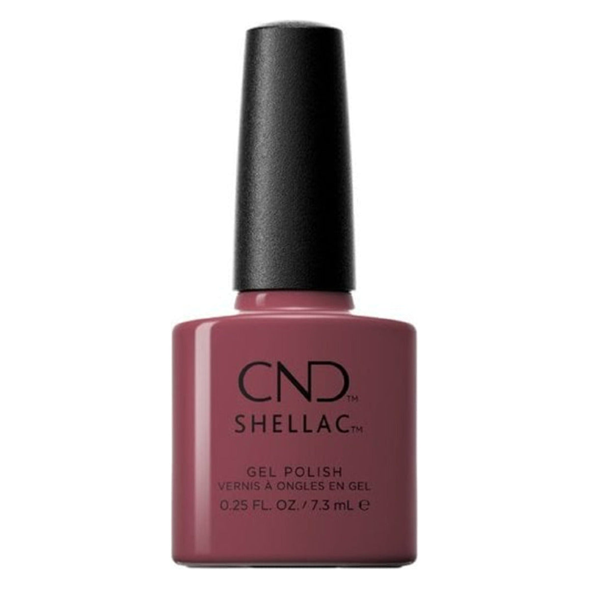 CND SHELLAC™ Rose-mance Gel Polish 7.3ml – HEMA & TPO Free bottle on white background
