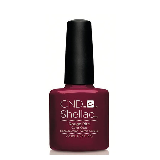 CND SHELLAC Rouge Rite 7.3ml bottle