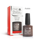 CND SHELLAC Rubble 7.3ml bottle and colour swatch