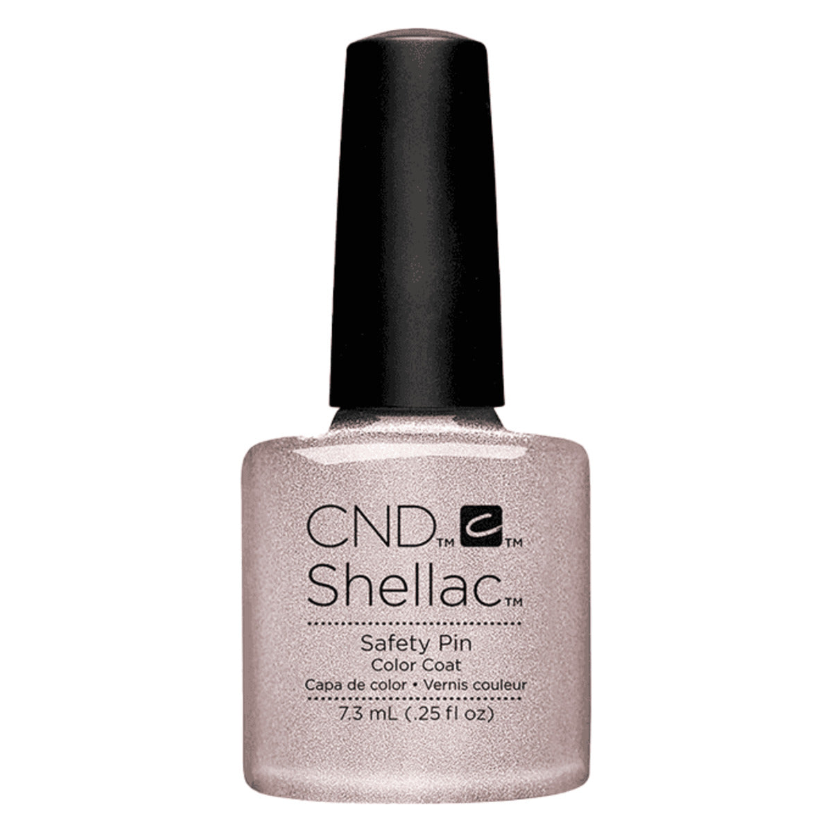 CND SHELLAC™ Safety Pin Gel Polish 7.3ml bottle on white background