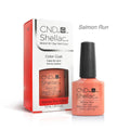 CND SHELLAC Salmon Run 7.3ml bottle