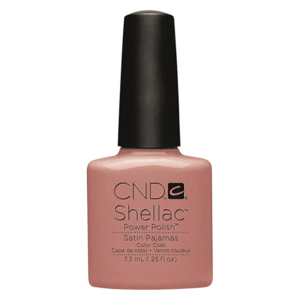 CND SHELLAC™ Satin Pajamas Gel Polish 7.3ml – HEMA & TPO Free bottle on white background