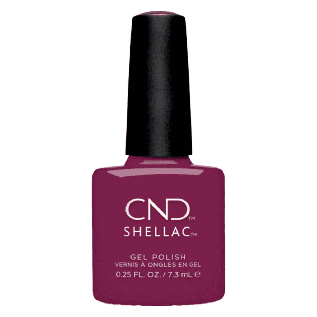 CND SHELLAC™ Secret Diary Gel Polish 7.3ml bottle on white background
