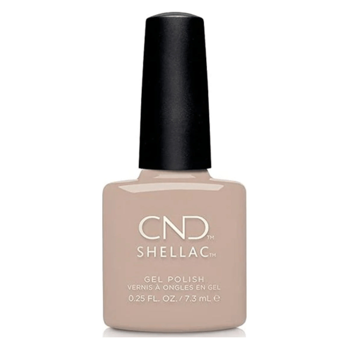 CND SHELLAC™ silk slip dress Gel Polish 7.3ml – HEMA & TPO Free bottle on white background
