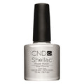 CND SHELLAC™ Silver Chrome Gel Polish 7.3ml bottle on white background