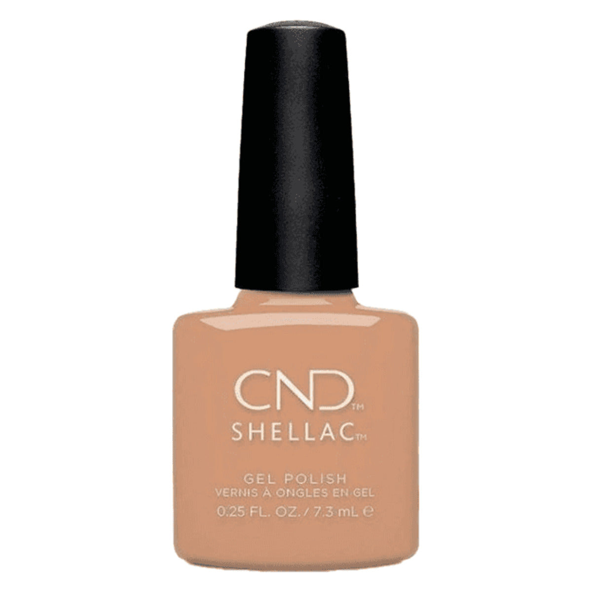 CND SHELLAC™ Sweet Cider Gel Polish 7.3ml bottle on white background