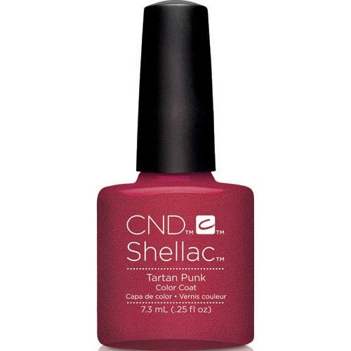 CND SHELLAC Tartan Punk 7.3ml bottle