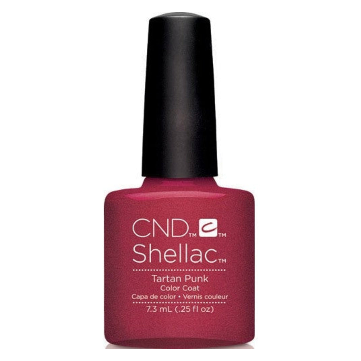 CND SHELLAC™ Tartan Punk Gel Polish 7.3ml – HEMA & TPO Free bottle on white background