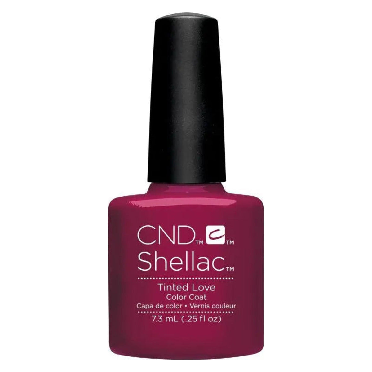 CND SHELLAC™ Tinted Love Gel Polish 7.3ml – HEMA & TPO Free bottle on white background
