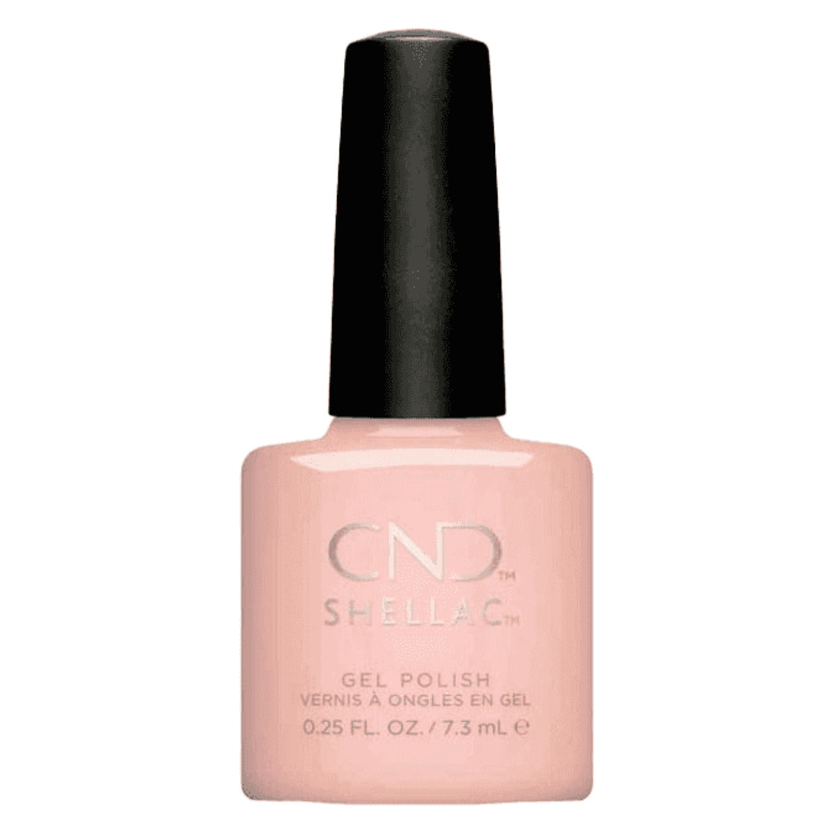 CND SHELLAC™ Uncovered Gel Polish 7.3ml bottle on white background
