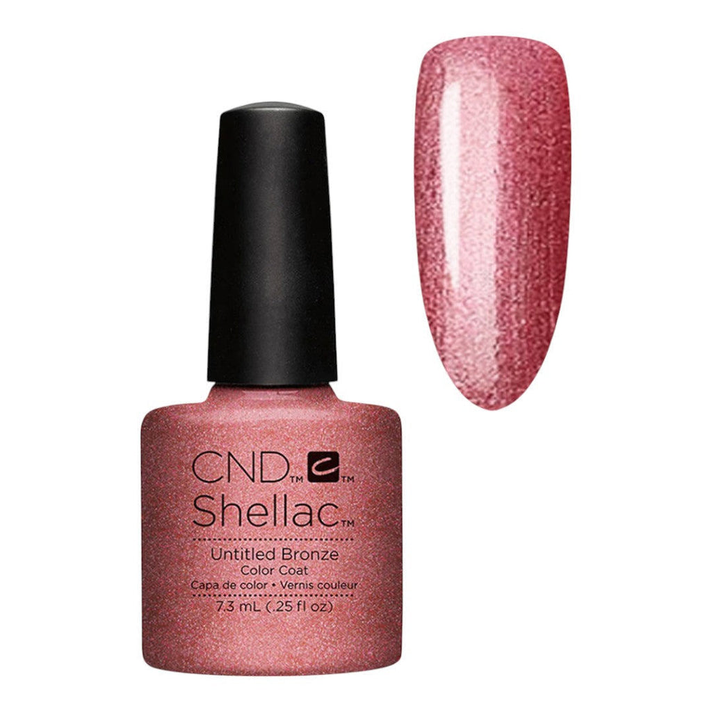 CND SHELLAC Untitled Bronze colour swatch