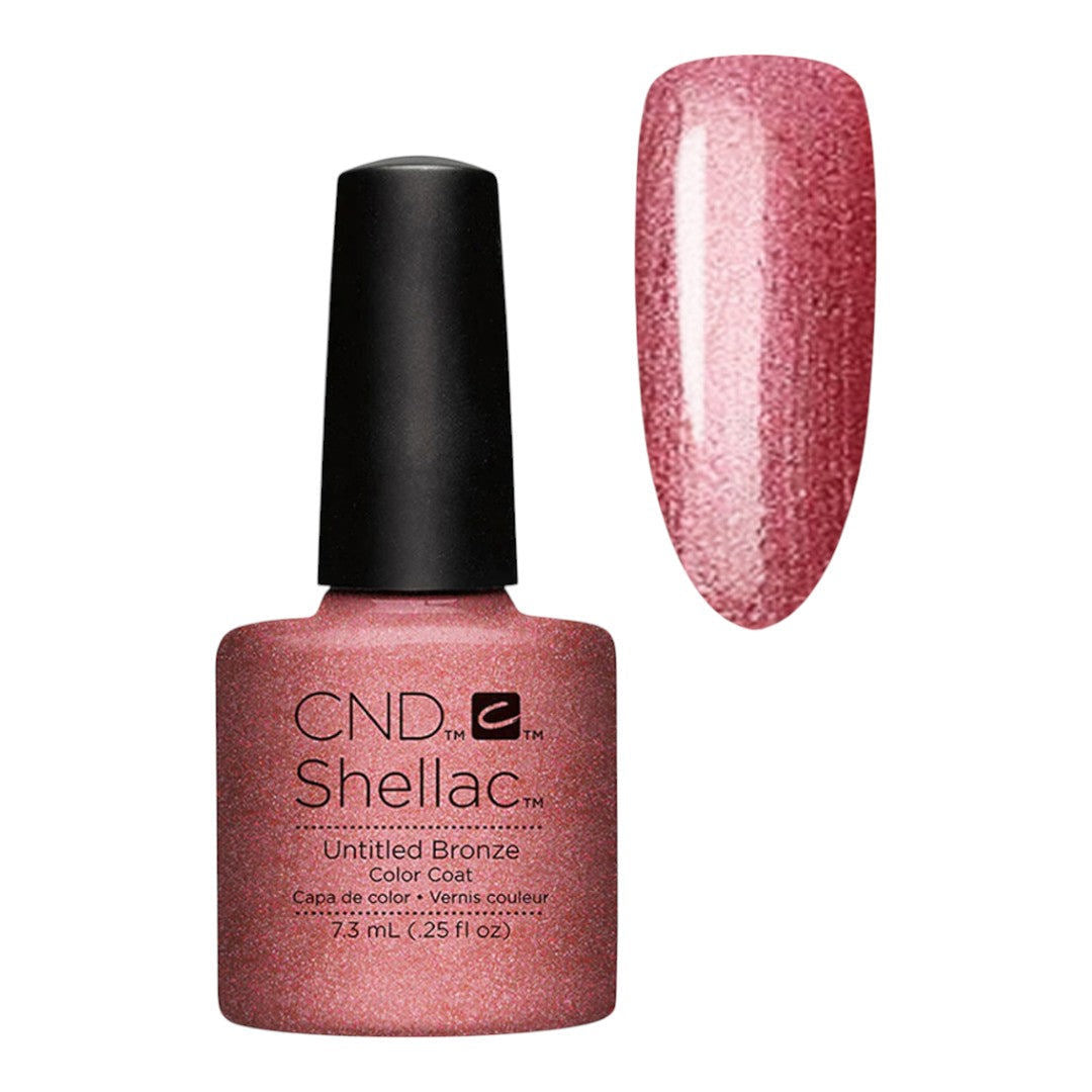 CND SHELLAC Untitled Bronze colour swatch
