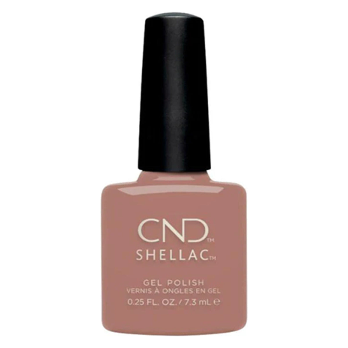 CND SHELLAC™ we want mauve Gel Polish 7.3ml – HEMA & TPO Free bottle on white background